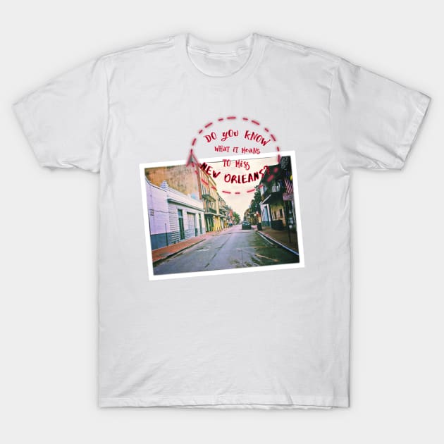 Miss New Orleans T-Shirt by RoxanneG